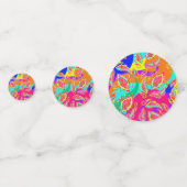 abstract color pattern コンフェッティ (裏面)
