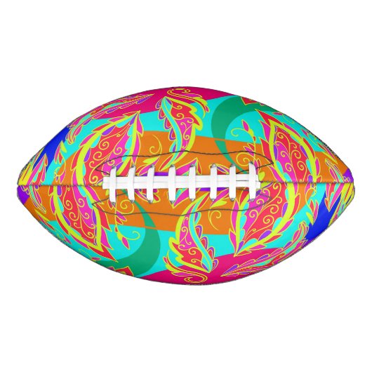 abstract,color,pattern, indian,mandala,pink, アメリカンフットボール (正面)