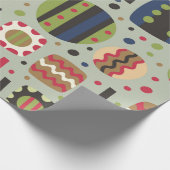 abstract color pattern textiles, interior designli ラッピングペーパー (角)