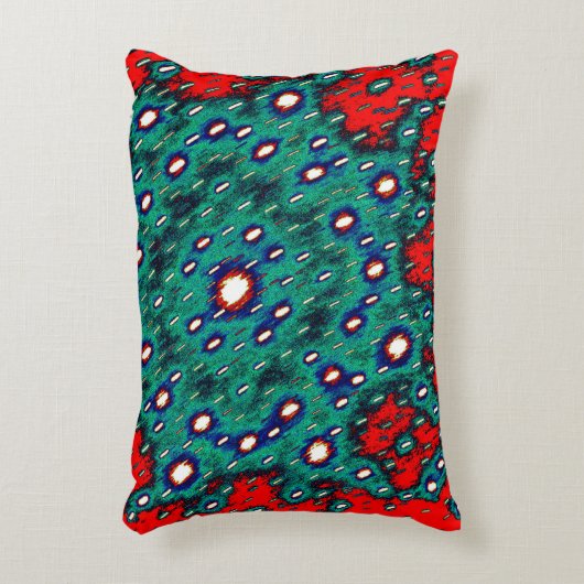 Abstract Color Pillow アクセントクッション (正面(垂直))