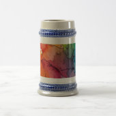 Abstract Color Splash Stein Mug ビールジョッキ (中央)