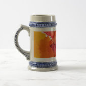 Abstract Color Splash Stein Mug ビールジョッキ (左)
