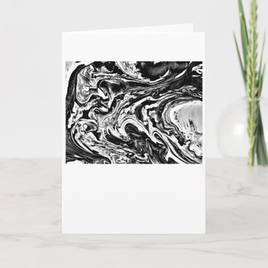 Abstract Color Study 16 / ノワール グリーティングカード (正面)