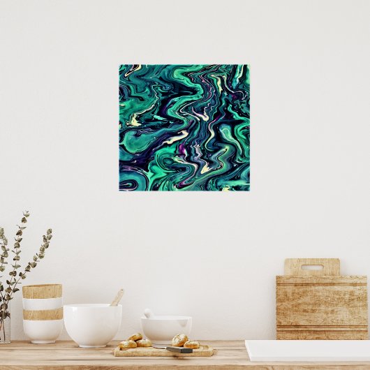 Abstract Color Study 297, ポスター (キッチン)