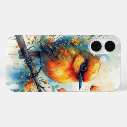 Abstract Colorful Bird  Case-Mate iPhoneケース (裏面 (横))