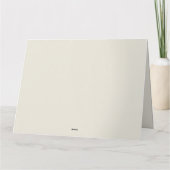 Abstract Colorful Fantasy Flower Modern Fractal サンキューカード (裏面)