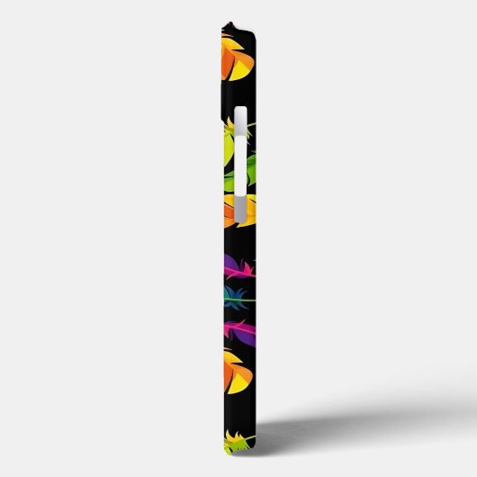 Abstract colorful feather explosion Case-Mate iPhoneケース (裏面 / 左)