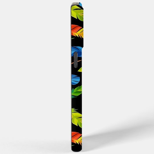 Abstract colorful feather explosion Case-Mate iPhoneケース (裏面 / 右)