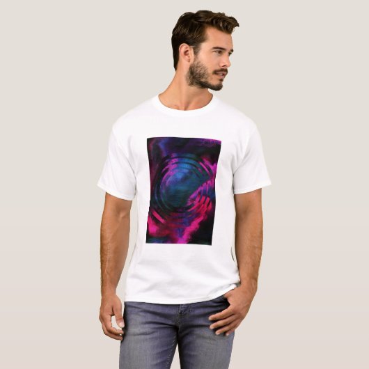 Abstract Colorful Geometrical Artwork Tシャツ (正面フル)