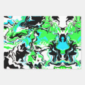 Abstract colorful Merge ラッピングペーパーシート (正面)