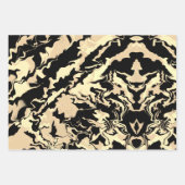 Abstract colorful Merge ラッピングペーパーシート (正面2)