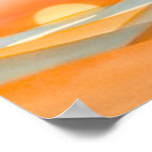 Abstract Colorful Mountain Landscape Illustration  ポスター (角)