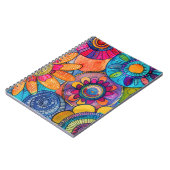 Abstract colorful Notebook ノートブック (左側)