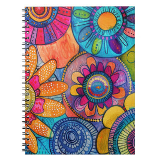 Abstract colorful Notebook ノートブック