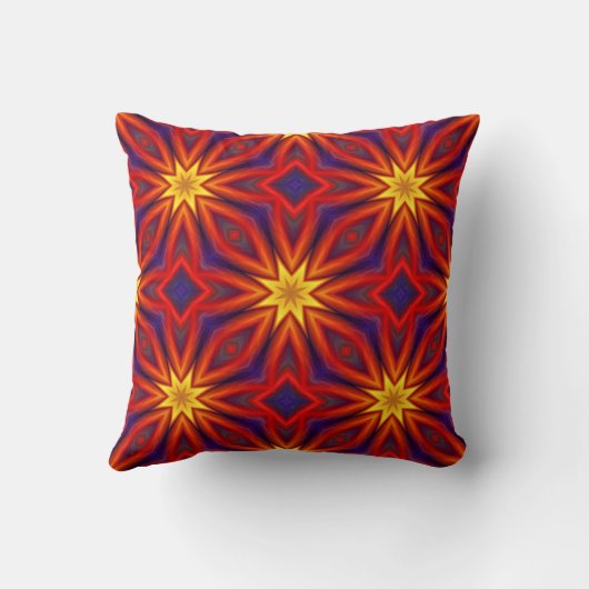 Abstract Colorful Pattern クッション (裏面)