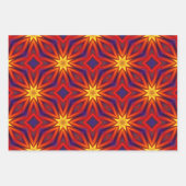 Abstract Colorful Pattern ラッピングペーパーシート (正面)