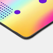 Abstract Colorful Pop Art Gradient  デスクマット (コーナー)
