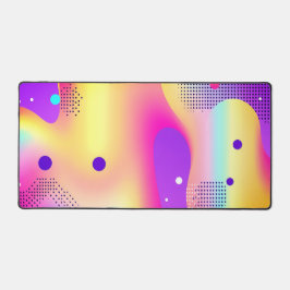 Abstract Colorful Pop Art Gradient  デスクマット