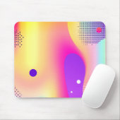 Abstract Colorful Pop Art Gradient  マウスパッド (マウス)