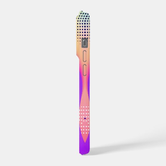 Abstract Colorful Pop Art Gradient Mug iPhoneケース (左側面)