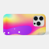 Abstract Colorful Pop Art Gradient Mug iPhoneケース (裏面横)
