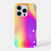 Abstract Colorful Pop Art Gradient Mug iPhoneケース (裏面)