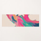 Abstract Colorful Yoga Mats  ヨガマット (正面(横))