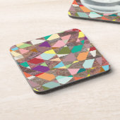 Abstract Colors Glitter コースター (左側)