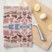 Abstract colors mug キッチンタオル (四つ折り)