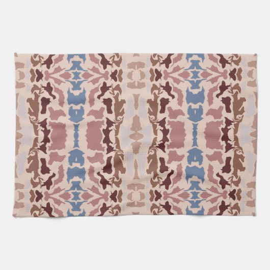 Abstract colors mug キッチンタオル (横)