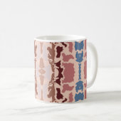 Abstract colors mug  コーヒーマグカップ (正面右)