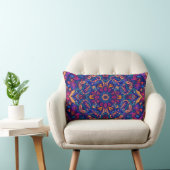Abstract Colour Combination Throw Pillow ランバークッション (椅子)