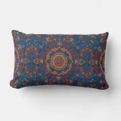 Abstract Colour Combination Throw Pillow ランバークッション (正面)