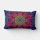 Abstract Colour Combination Throw Pillow ランバークッション (裏面)