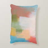 Abstract colourful design. Versatile artistic. Bru アクセントクッション (裏面(縦))