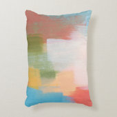 Abstract colourful design. Versatile artistic. Bru アクセントクッション (正面(垂直))
