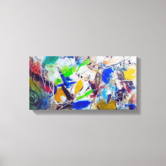 Abstract Colours Canvas  キャンバスプリント