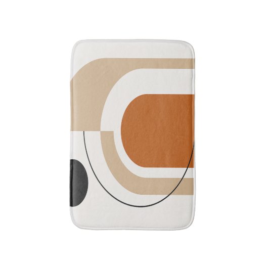 Abstract Contemporary  バスマット (正面縦)