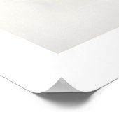 Abstract Contour Figure Poster - Neutral Gray and ポスター (角)