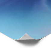 Abstract cosmic floral explosion in pastel ポスター (角)