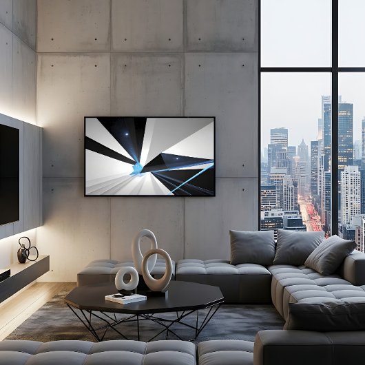 Abstract Cosmic Portal キャンバスプリント