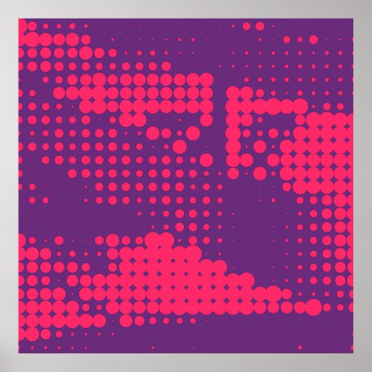 Abstract Creative concept comics pop art style bla ポスター (正面)