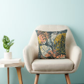 Abstract creative seamless pattern with tropical p クッション (椅子)