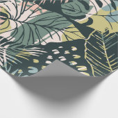 Abstract creative seamless pattern with tropical p ラッピングペーパー (角)