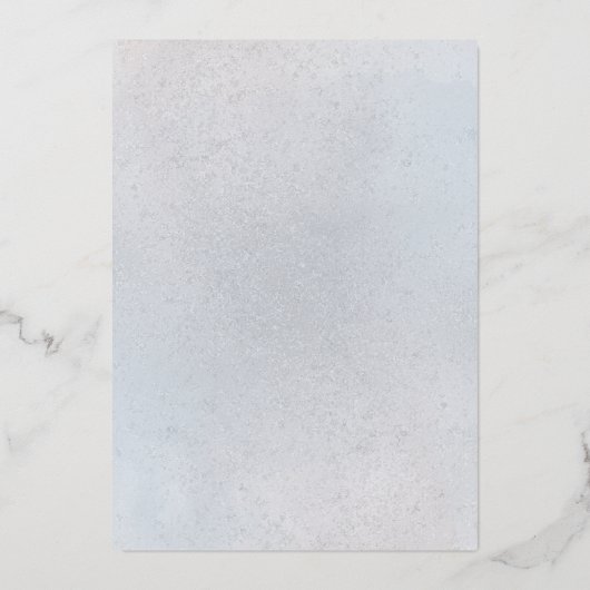 abstract cross Confirmation 箔招待状 (裏面)