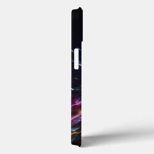 Abstract Crystal Energy Burst Phone Case - Neon  Case-Mate iPhoneケース (裏面 / 右)