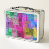 Abstract cubes メタルランチボックス (裏面)