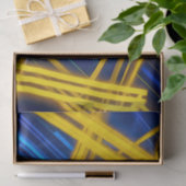 Abstract Cyberpunk Tech Glowing Digital Speed 薄葉紙 (ギフト)