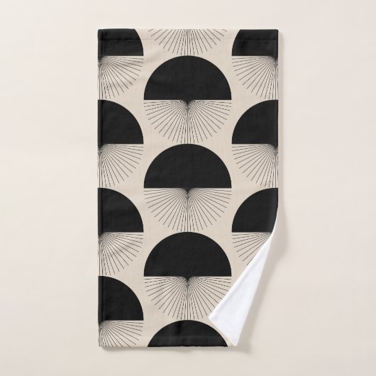 Abstract Dandelion Handtücher Boho Style バスタオルセット (ハンドタオル)