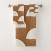 Abstract Dandelion Handtücher Boho Style  バスタオルセット (インサイチュ)